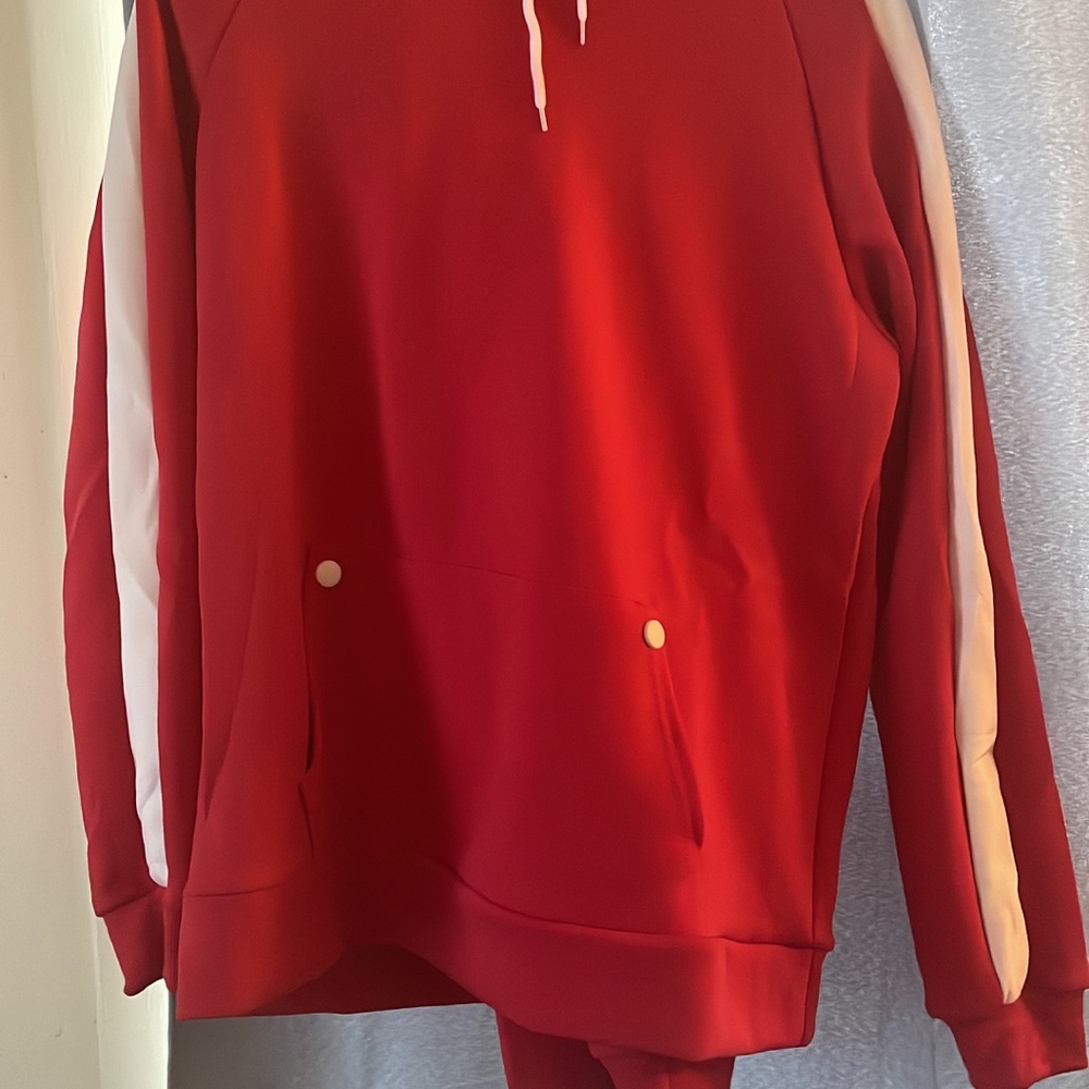 Red sweater set